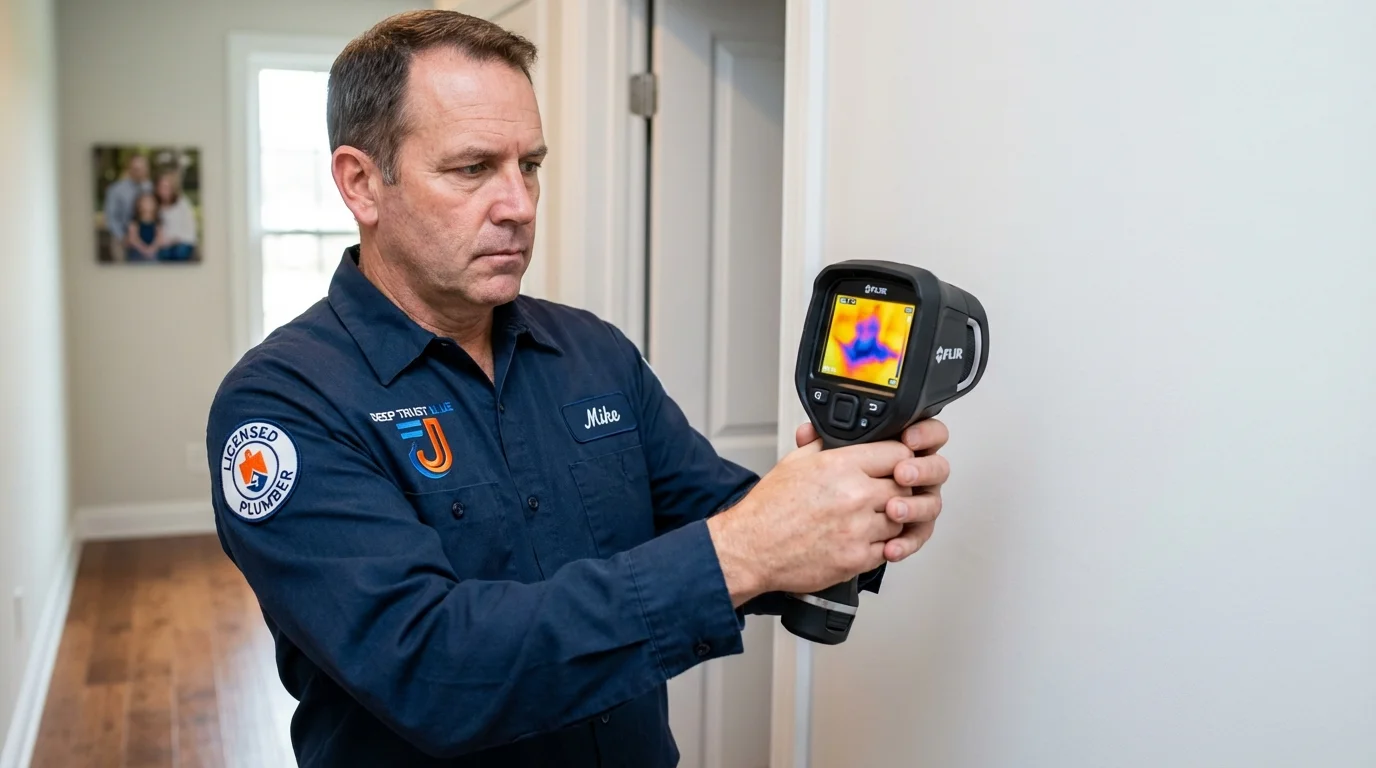 Thermal imaging leak detection by Johns Plumbing LLC in Newberry